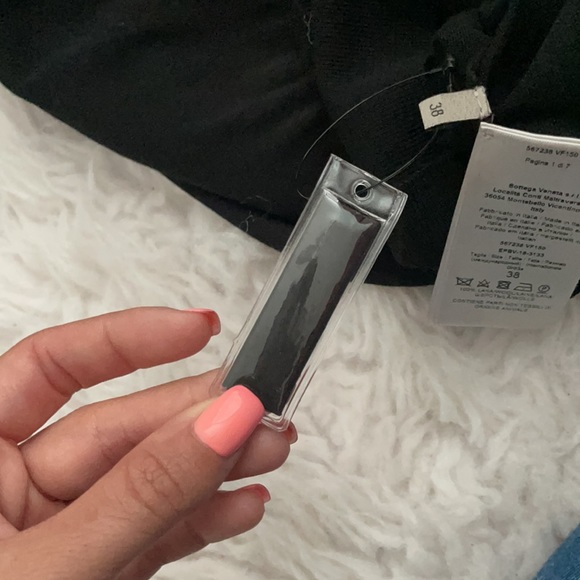 Bottega Veneta 100% black wool sweater 38 NWT - Picture 9 of 9